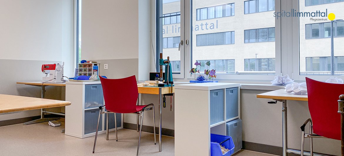 Wartebereich Pflegezentrum