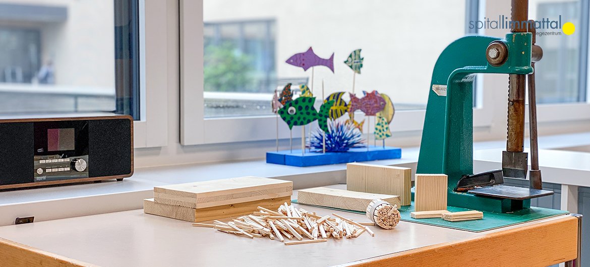 Wartebereich Pflegezentrum