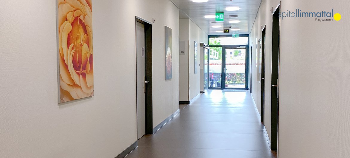 Wartebereich Pflegezentrum