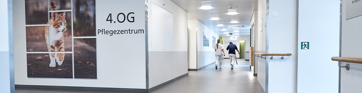 Wartebereich Pflegezentrum