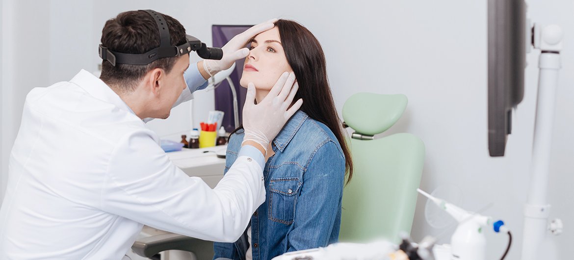 Hals-Nasen-Ohren Untersuchung