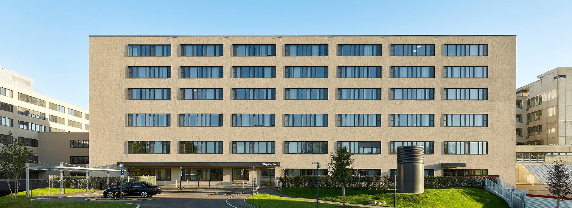 Visualisierung Pflegezentrum Neubau