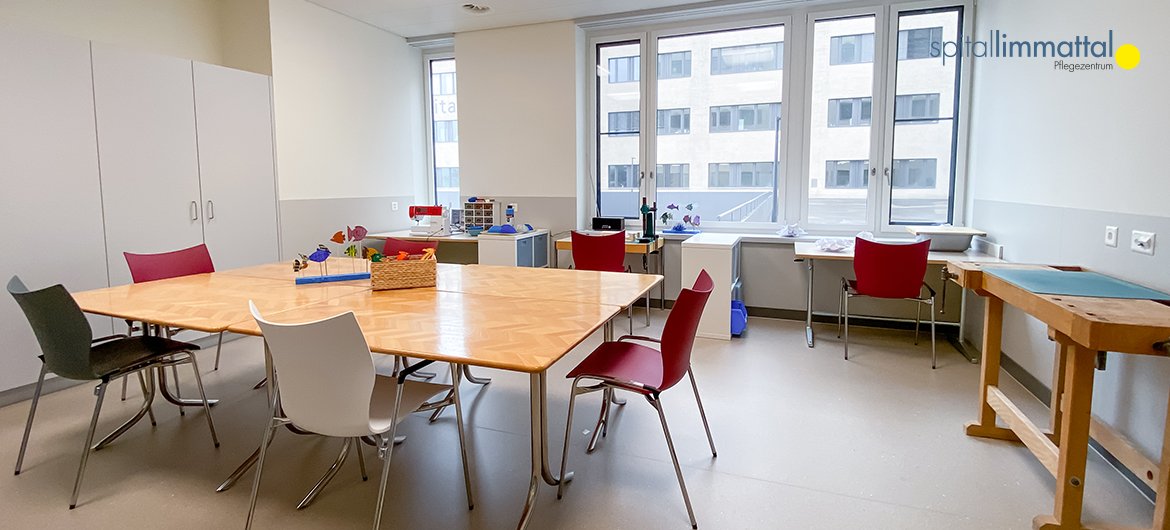 Wartebereich Pflegezentrum