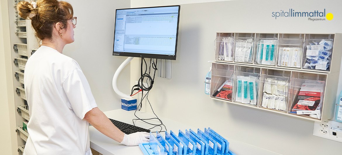 Wartebereich Pflegezentrum