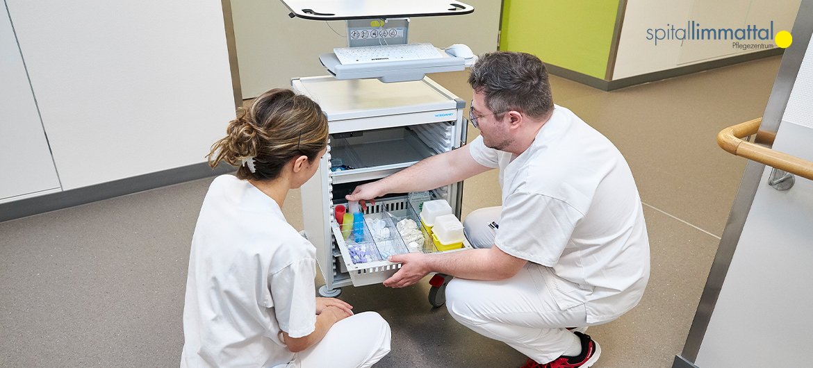 Wartebereich Pflegezentrum