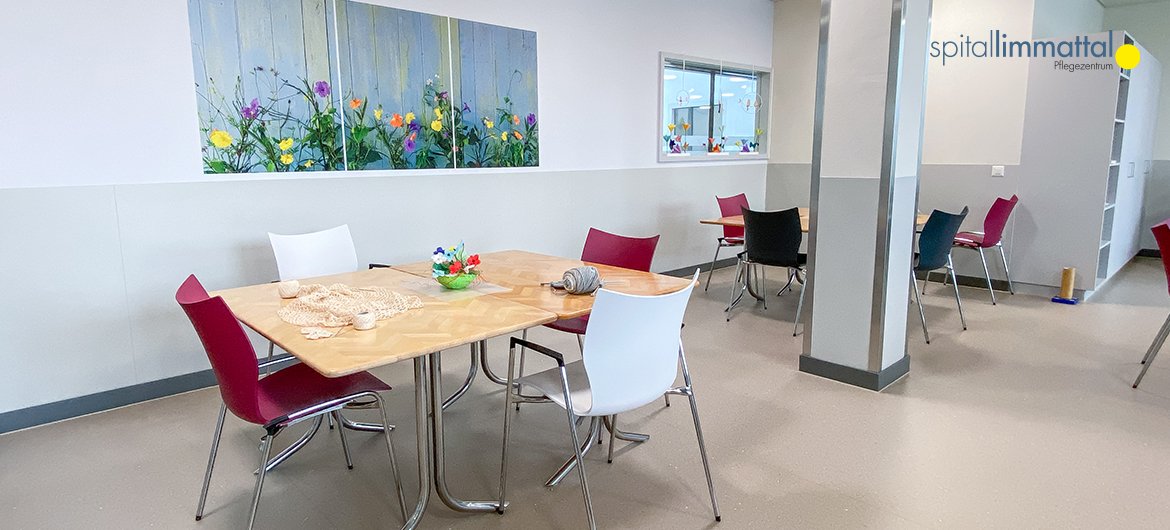 Wartebereich Pflegezentrum